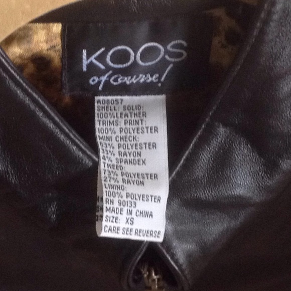 NWOT Lamb leather and silk jacket - Picture 2 of 7